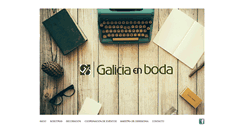 Desktop Screenshot of galiciaenboda.com