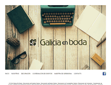 Tablet Screenshot of galiciaenboda.com